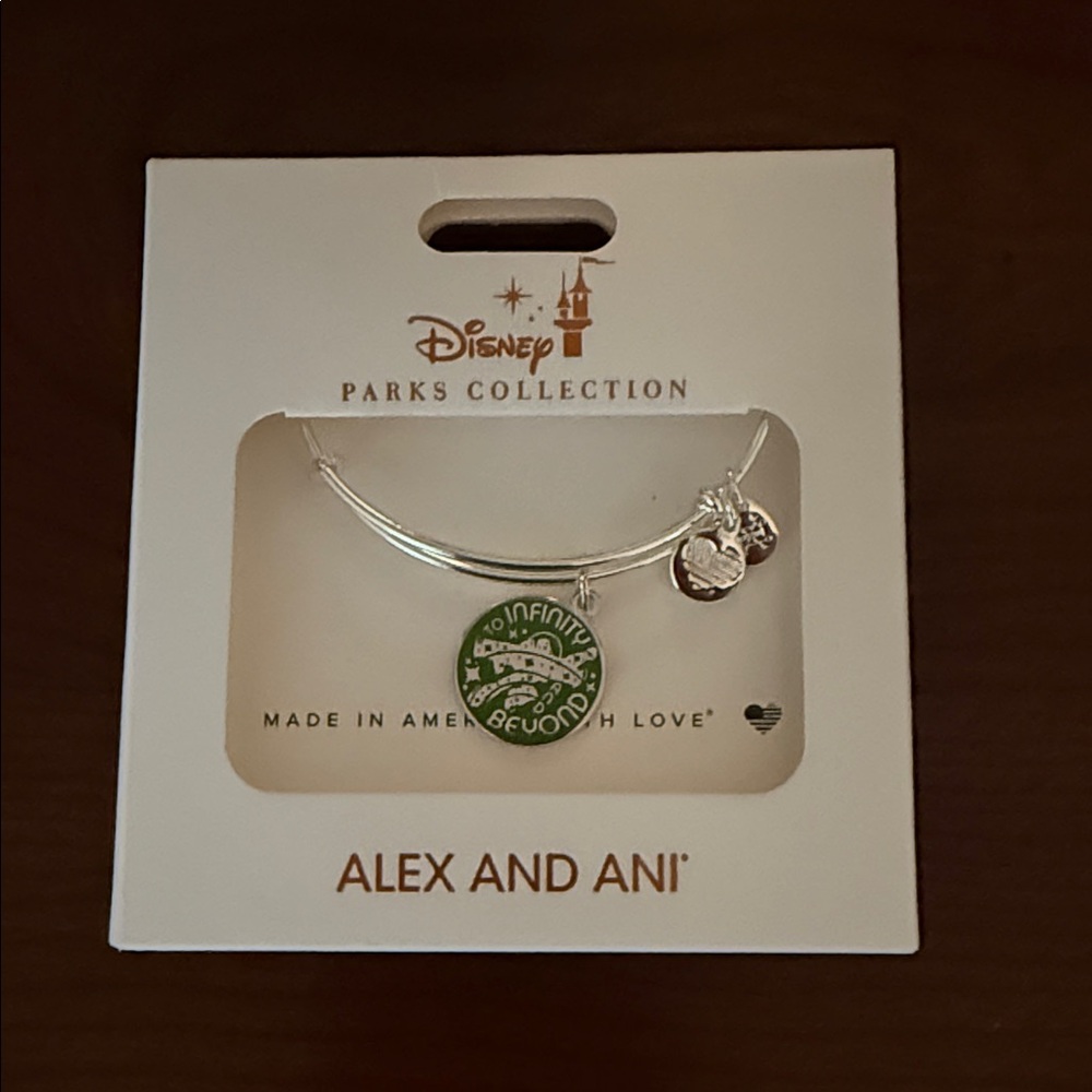 Disney Parks Collection Alex and Ani Silver Bracelet - Buzz Lightyear